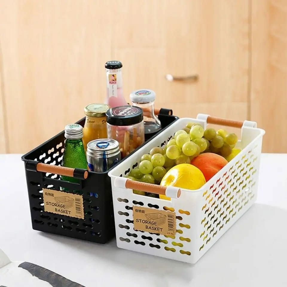 Multipurpose storage basket
