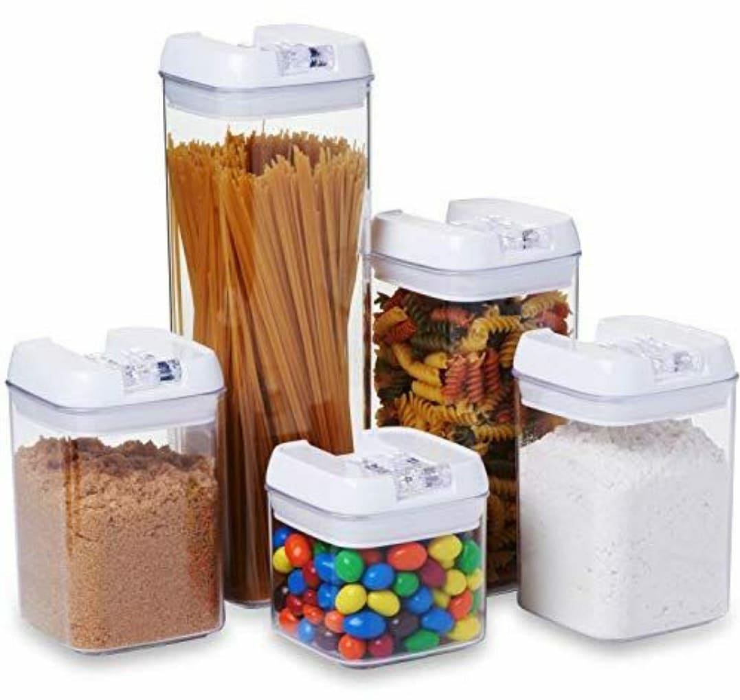 Airtight food storage containers