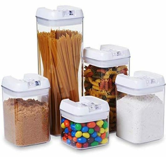 Airtight food storage containers
