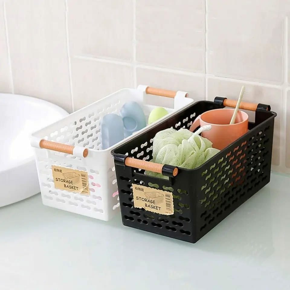 Multipurpose storage basket