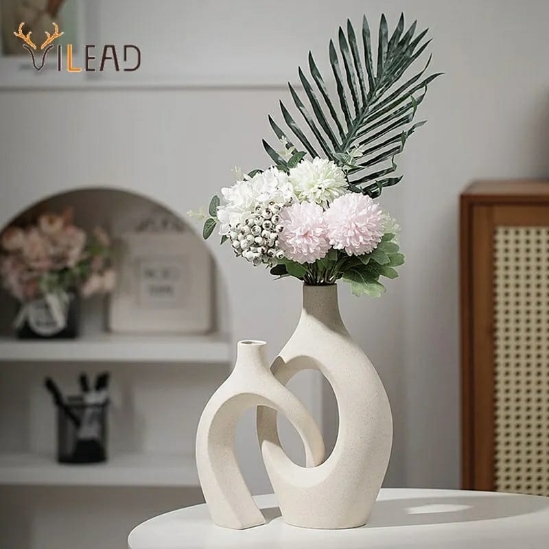 2 in 1   NORDIC DOUGHNUT VASE