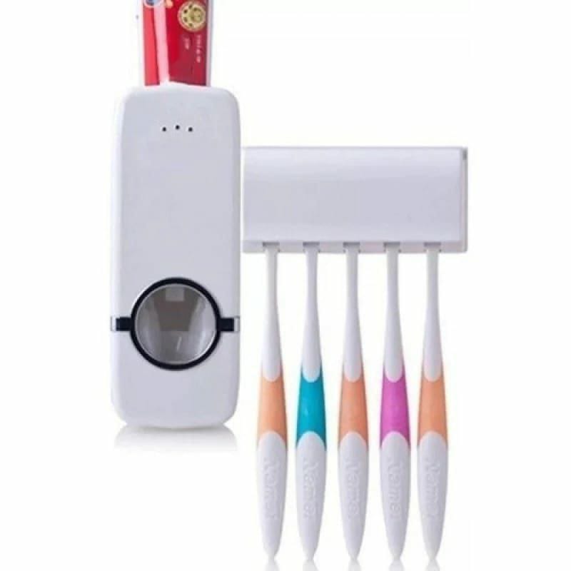 Touch me toothpaste dispenser
