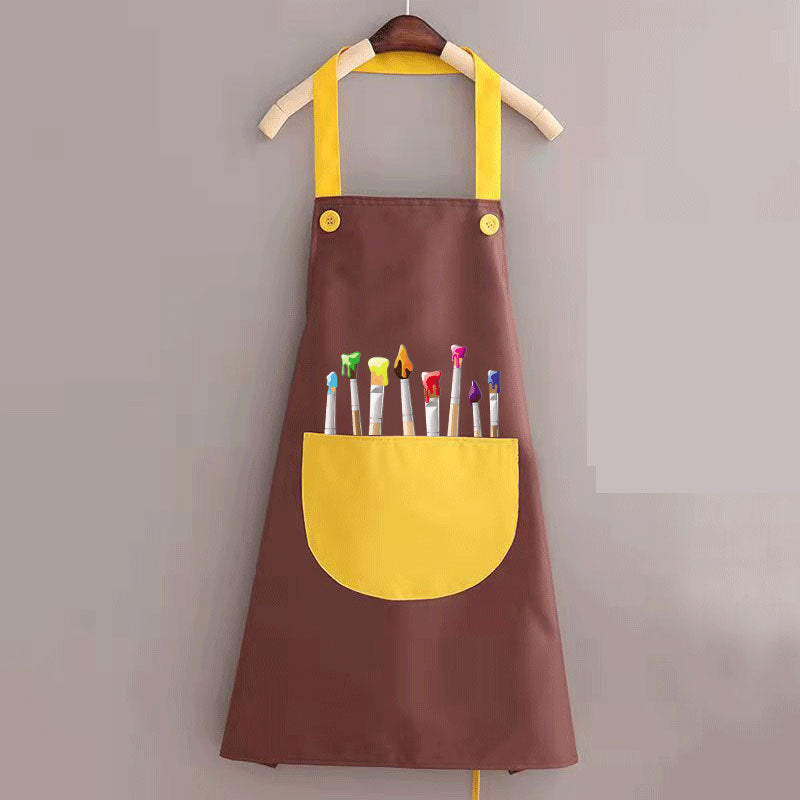 Kids water proof apron