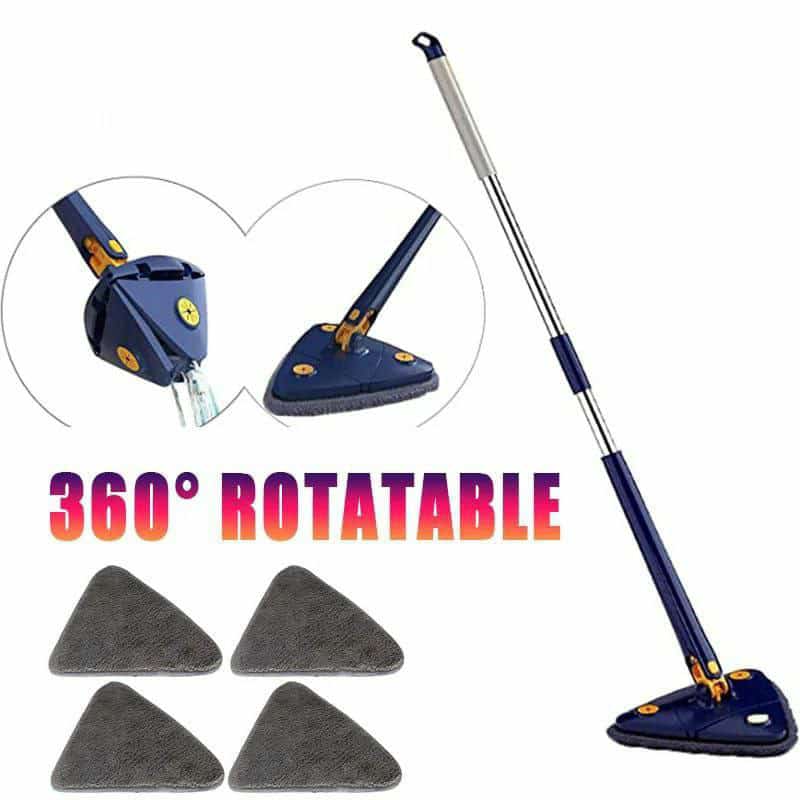 Rotatable adjustable cleaning Mop
