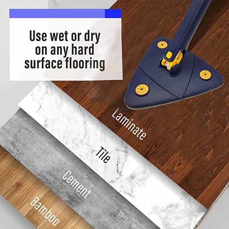 Rotatable adjustable cleaning Mop