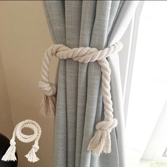 2 Pack Curtain Tiebacks Rope