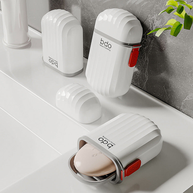 Travel soap dish case