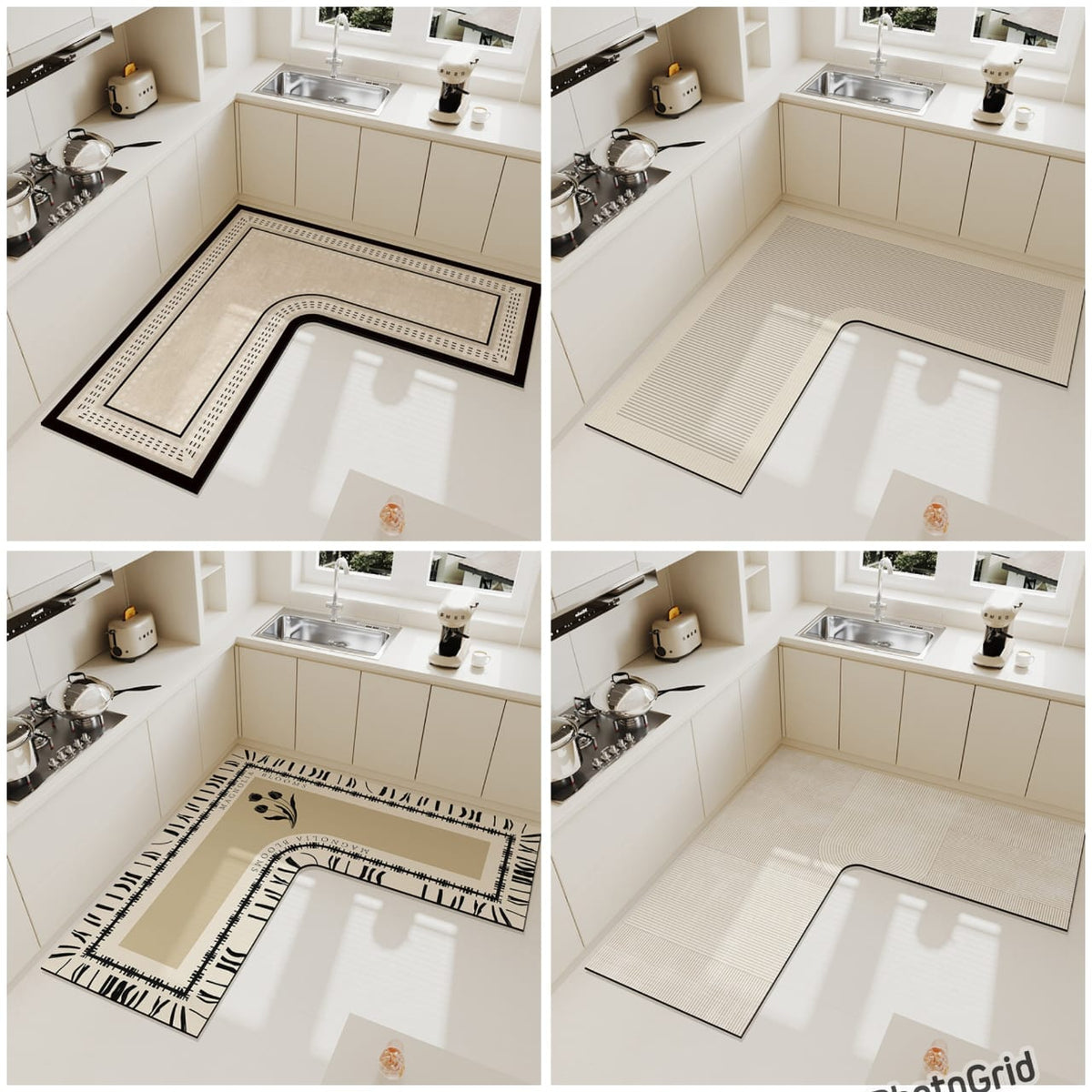 L-Shape floor/kitchen mat