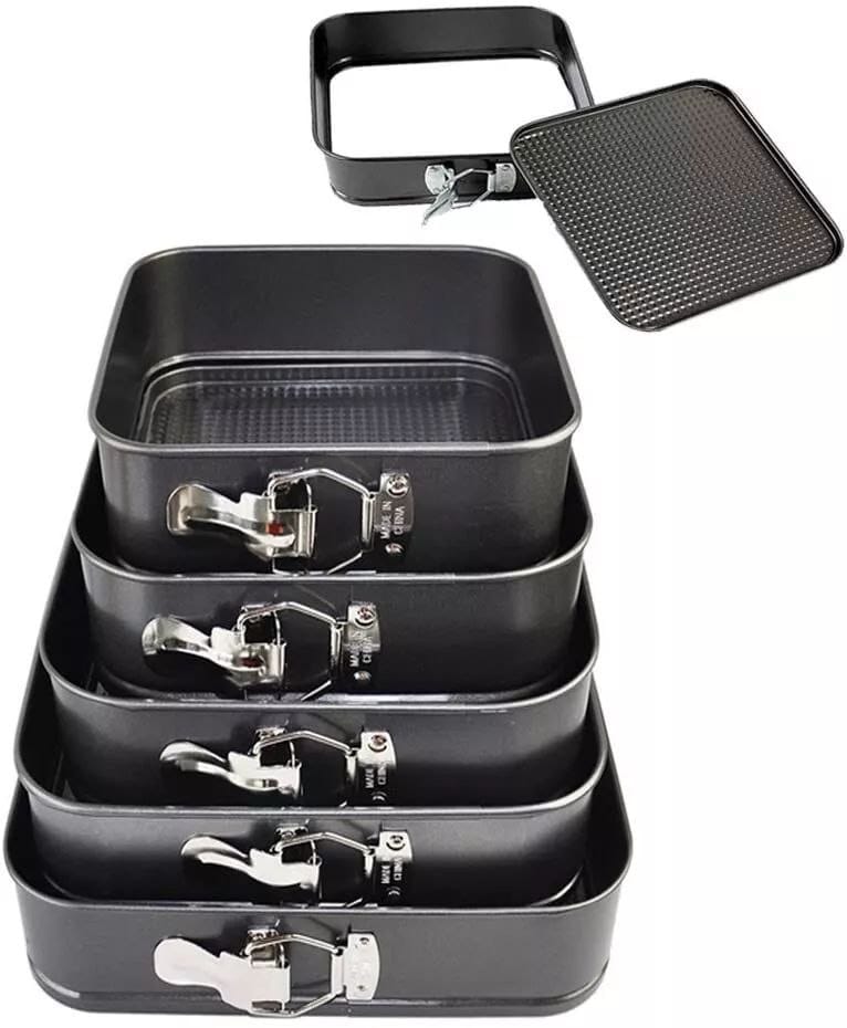 Square baking tins