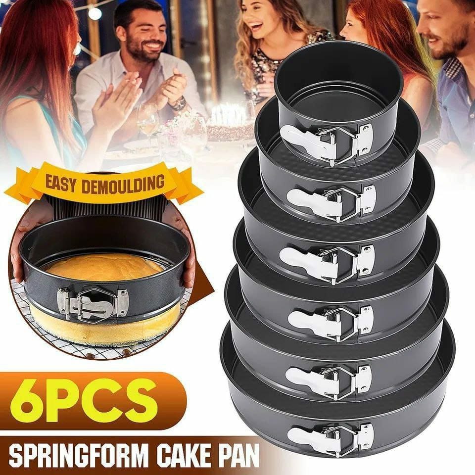 Round baking tin set