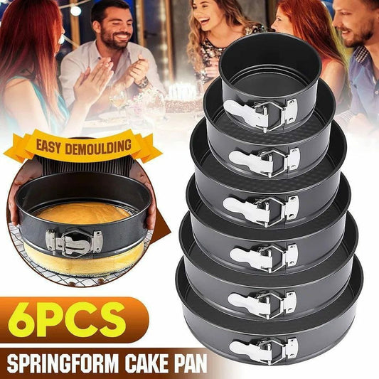 Round baking tin set
