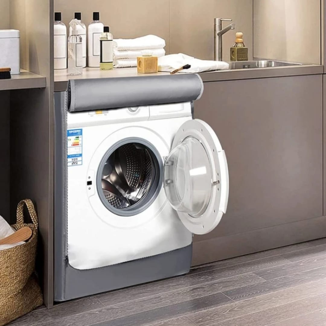 Front load washing cover machine