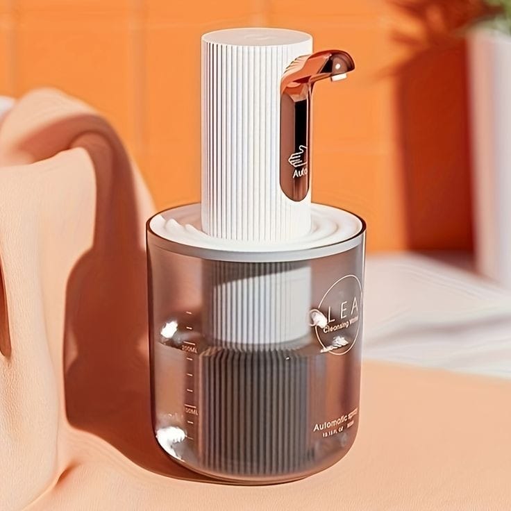 Automatic soap foaming dispenser