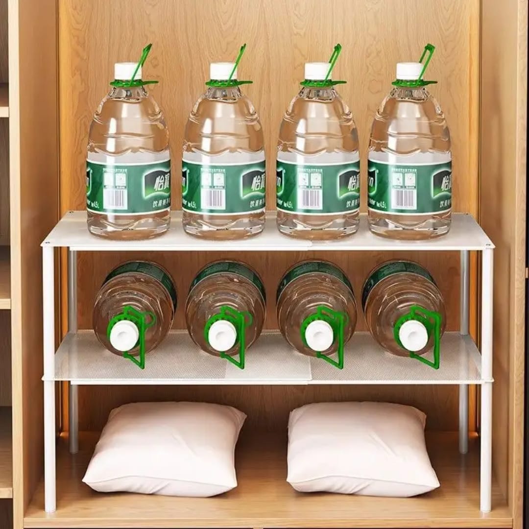 Extendable under the shelf organizer