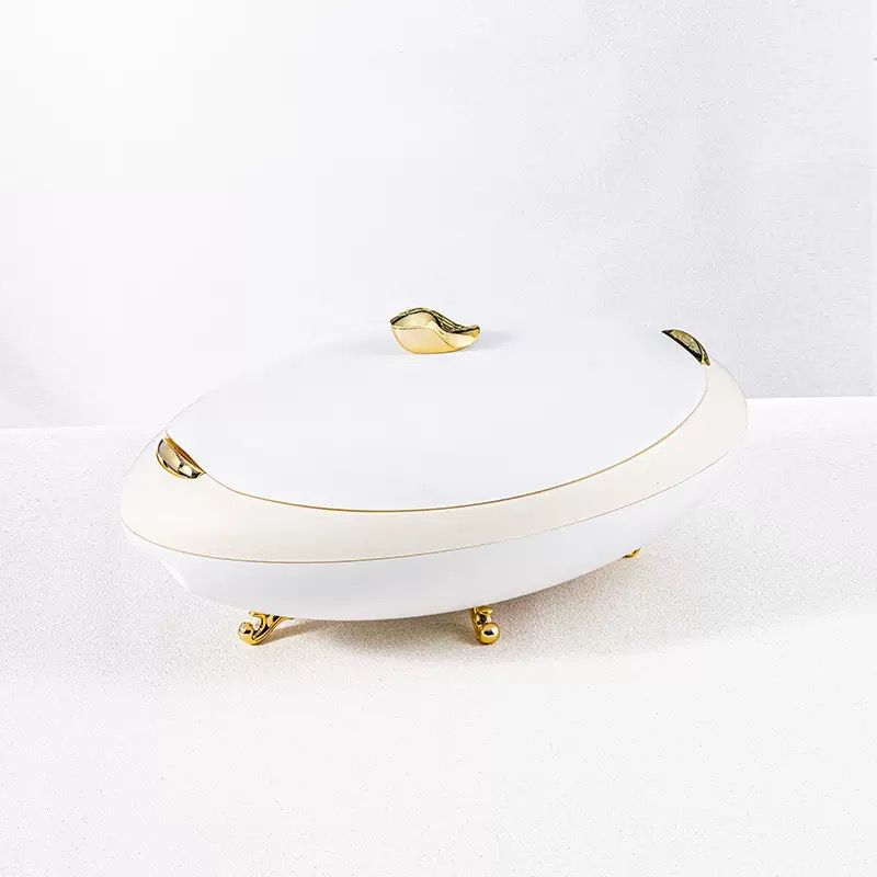Oval insulated hotpot