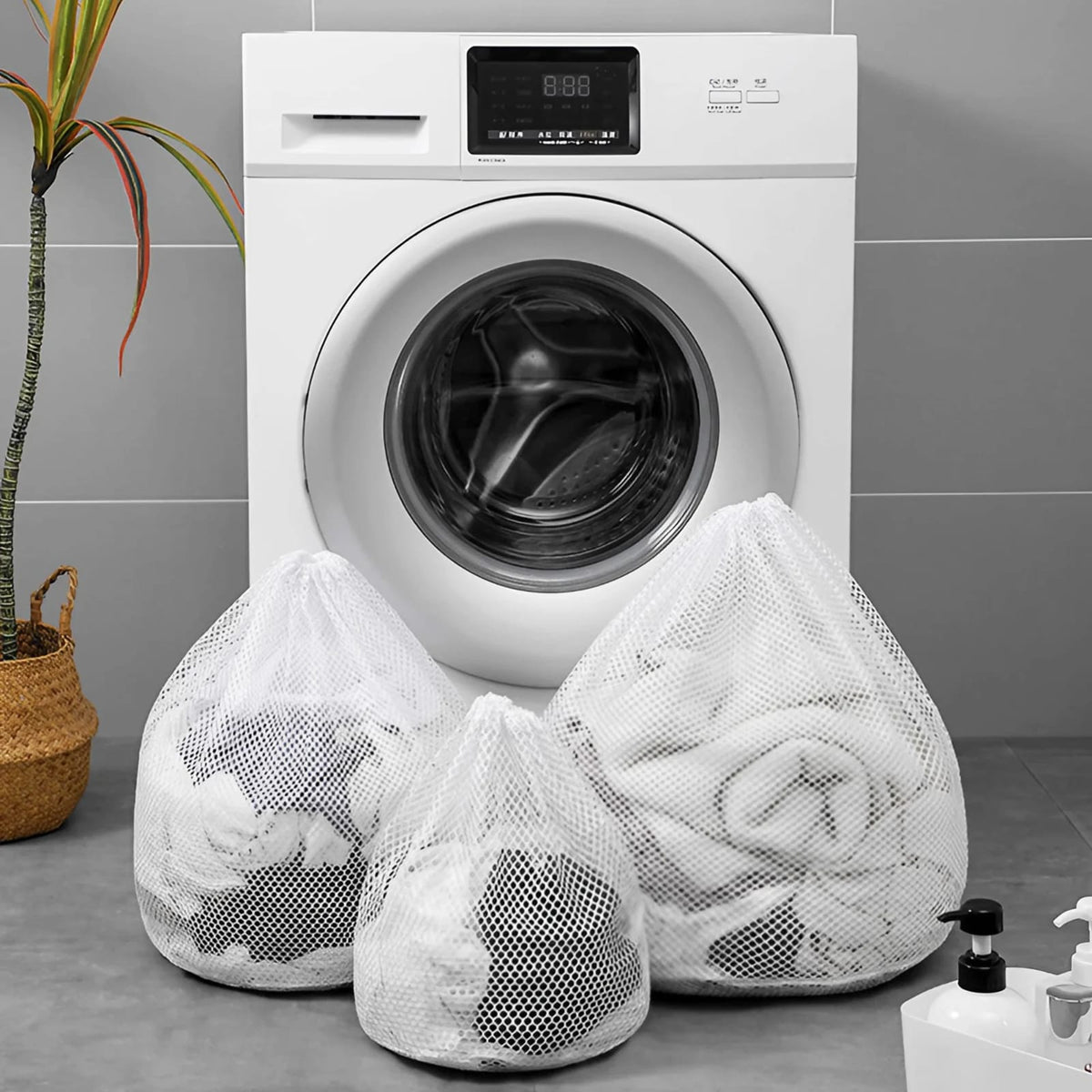 Assorted large size laundry basket
