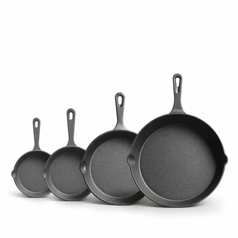 4pcs cast Iron skillets