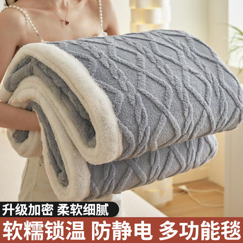 Fleece throw blankets