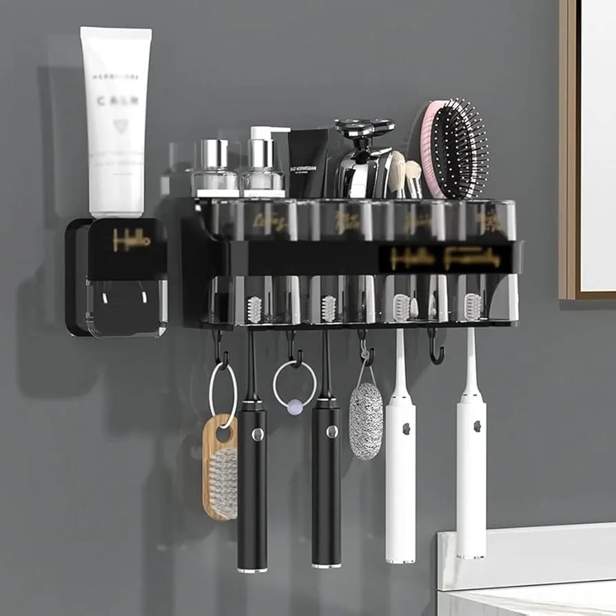 Automatic toothpaste dispenser with cups