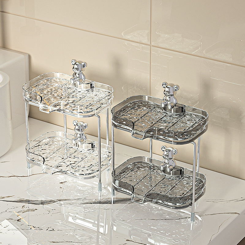 Luxury double layer soap holder