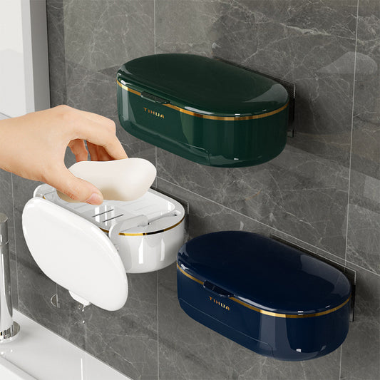 Wall mounted multi purpose soap holder
