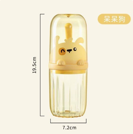 Cartoon theme toothbrush holder