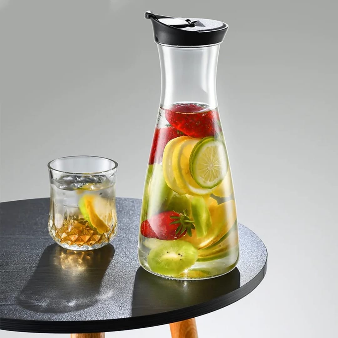 3pcs set glass water pitcher