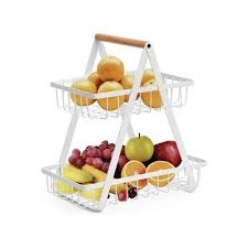 2 tier fruit basket