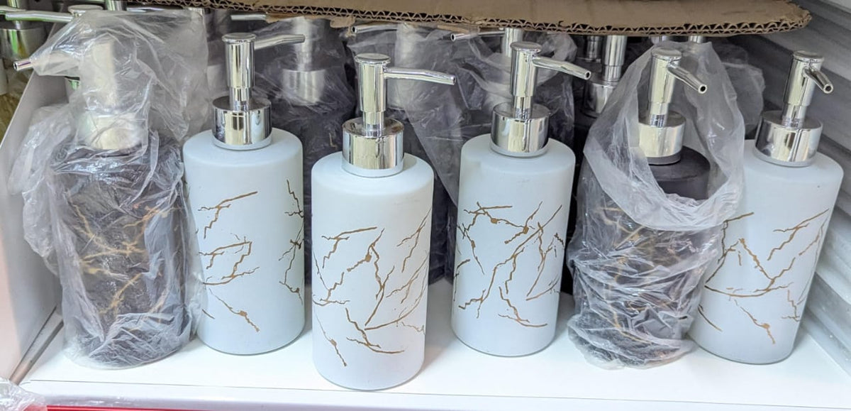Lotion pump bottle for kitchen/ bathroom countertops / shower gel/ decorative soap dispenser