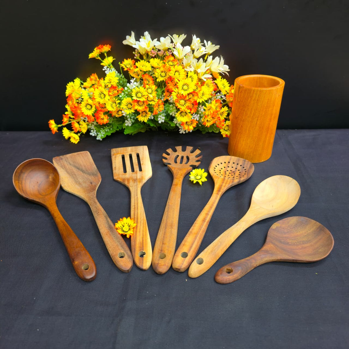 High Quality Bamboo Cooking Set