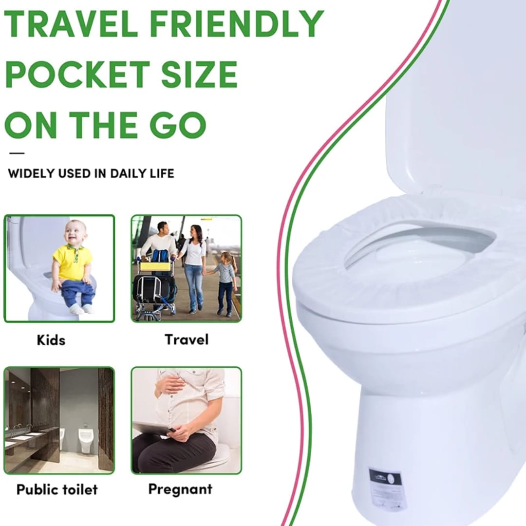 Disposable toilet seat cover