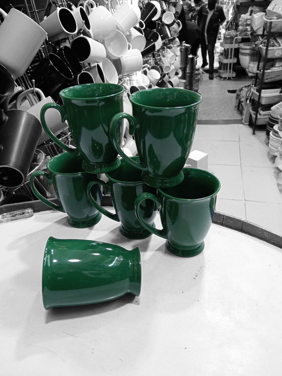 Ceramic cups