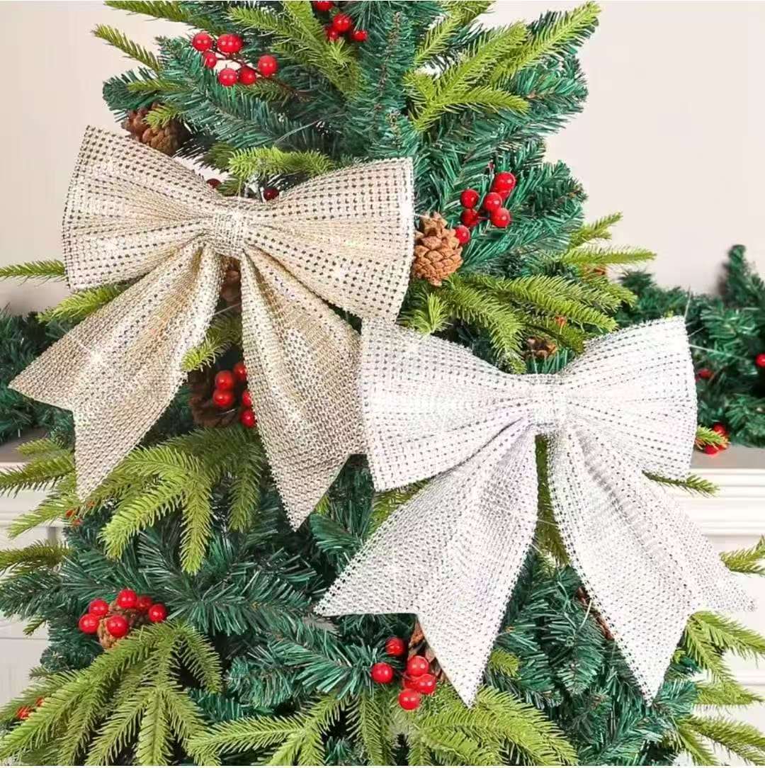Christmas Diamond ribbon/ Bows