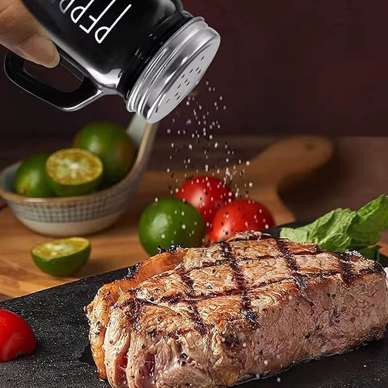 Farmhouse salt and pepper shaker set