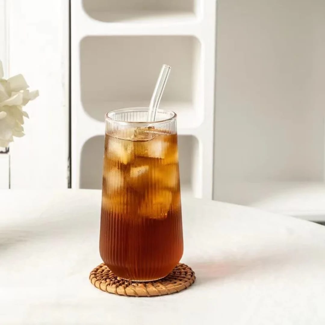 💚 Ribbed Highball Glass(500ml