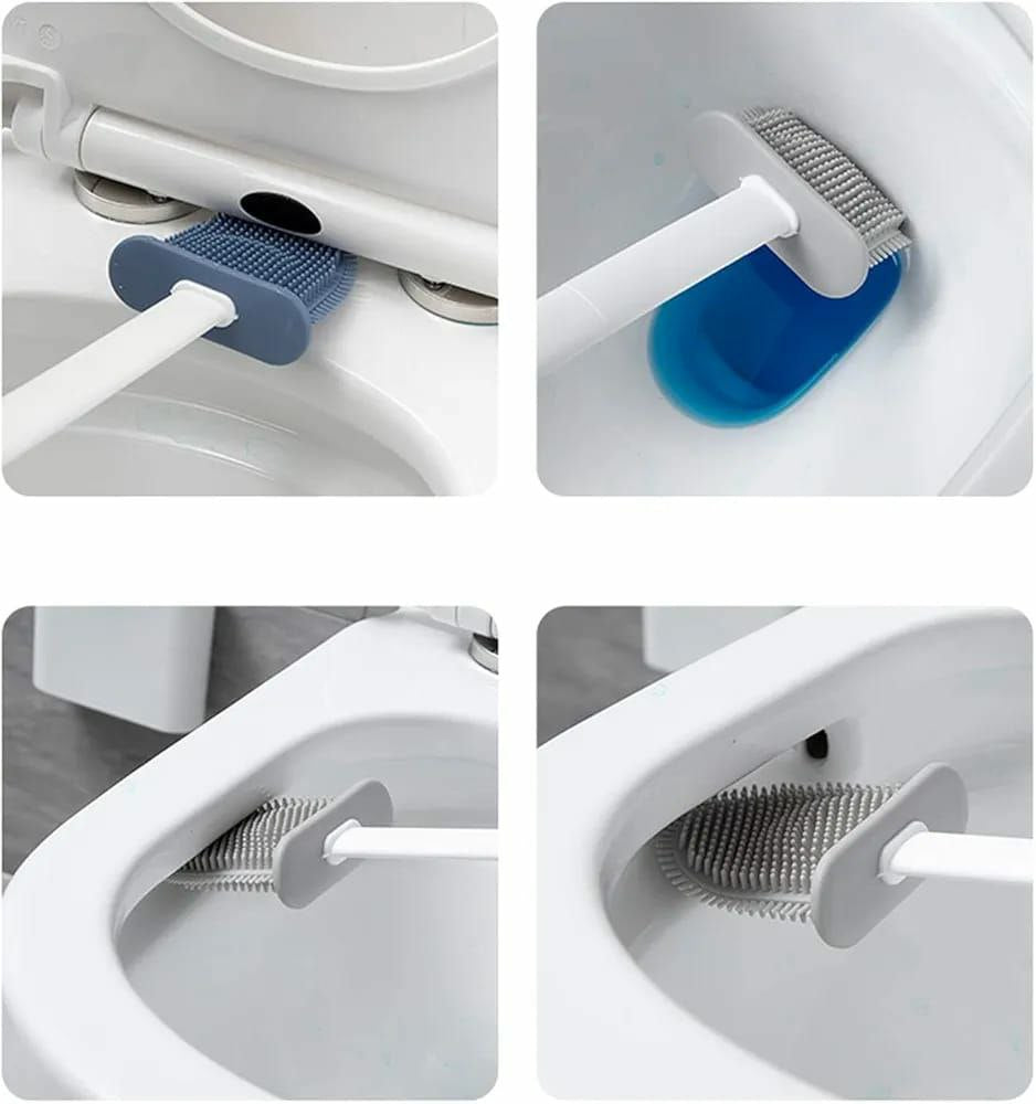 3 in 1 toilet brush set