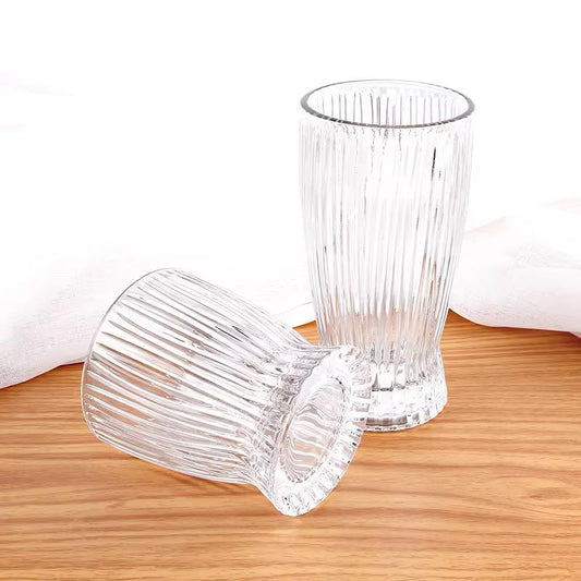 Vertical Stripe Glass Drinkware sets