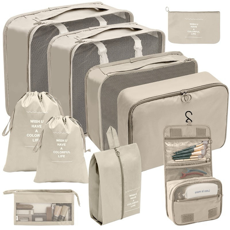 10pcs Luggage Travel Organizers For Suitcase