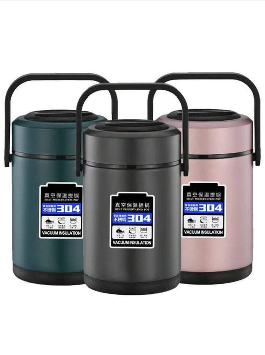 304 Stainless Steel Vacuum Thermal Lunch Box Food Jar