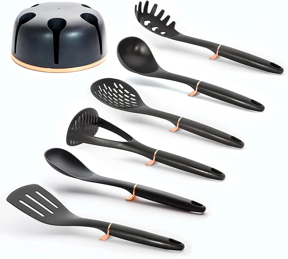 7-piece nylon kitchen utensil set