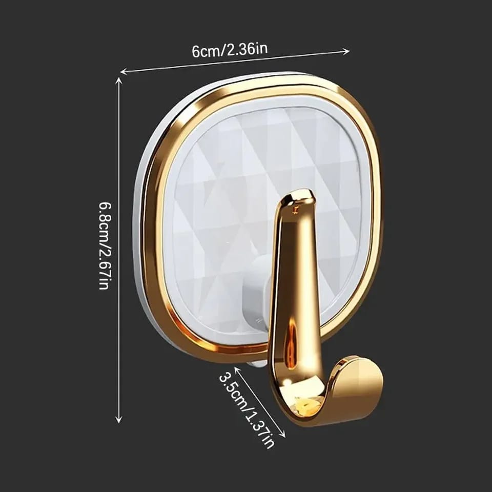 2pcs Luxury punch free multifunctional wall hooks