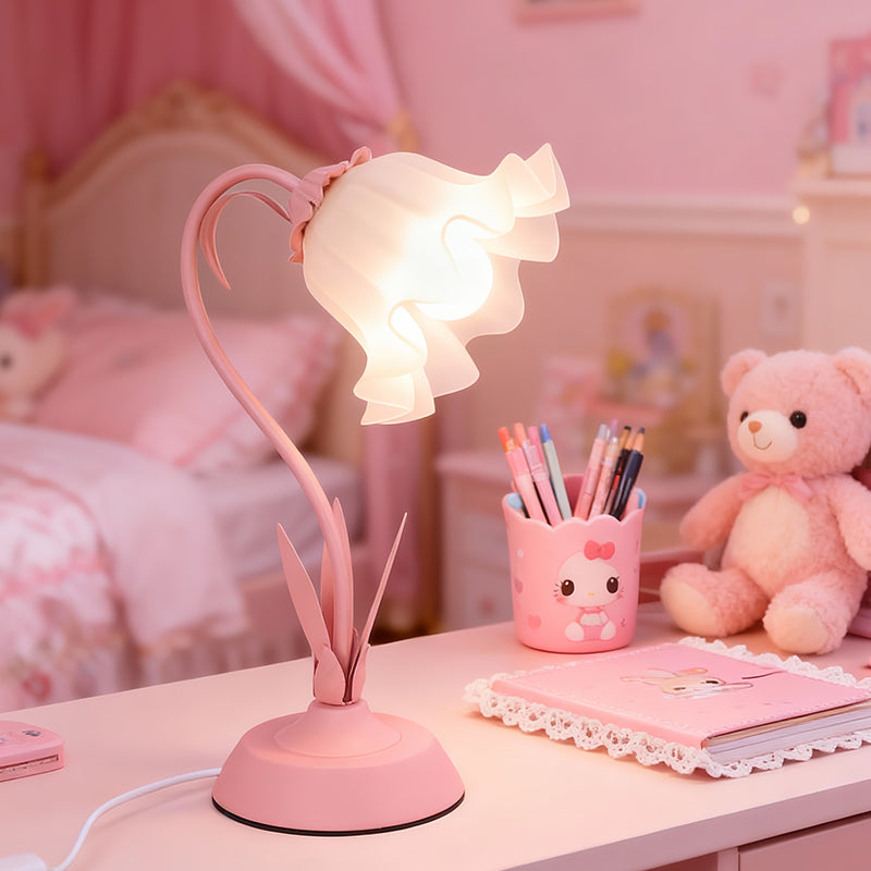 Floral Lily Table Lamp