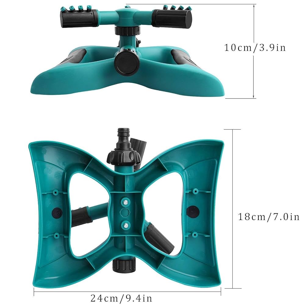 3 arm garden sprinkler