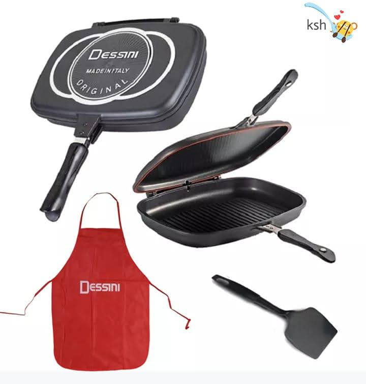 Grill double pan