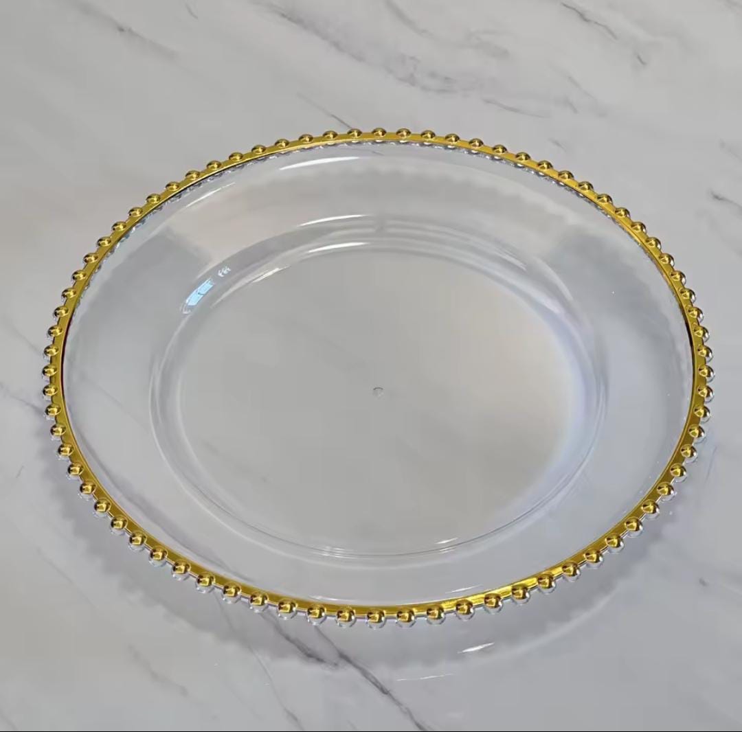 Classy Decor  piece Charger Plates