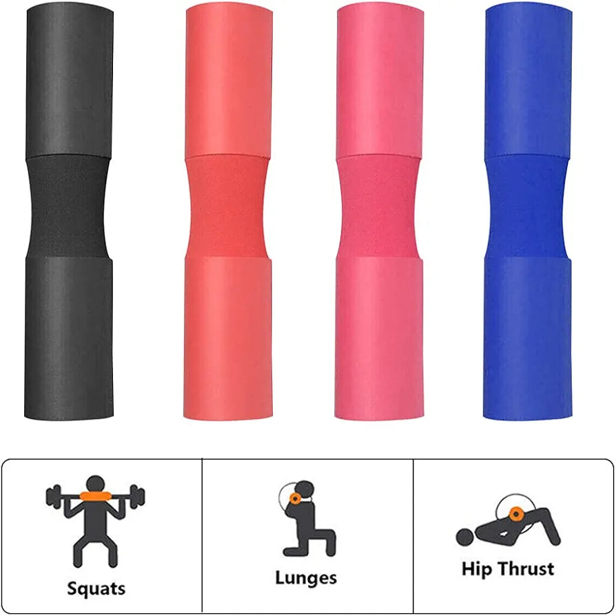High-density foam barbell pads