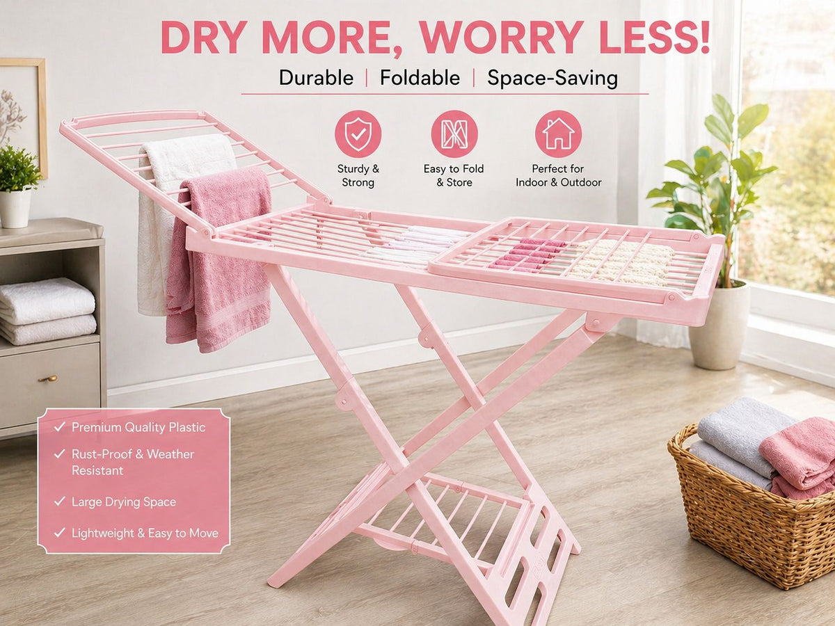 plastic drying rack.