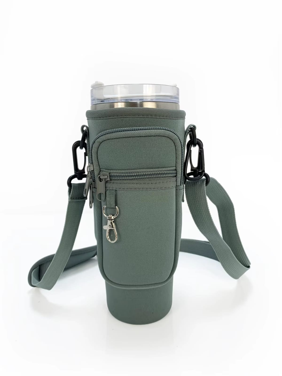 Stanley Cup Bag With Water Bottle Carrier Bag For Stanley Cup 40/30 Oz Tumbler With Handle, Water Bottle Holder Pouch With Adjustable Shoulder Strap 2 Stanley