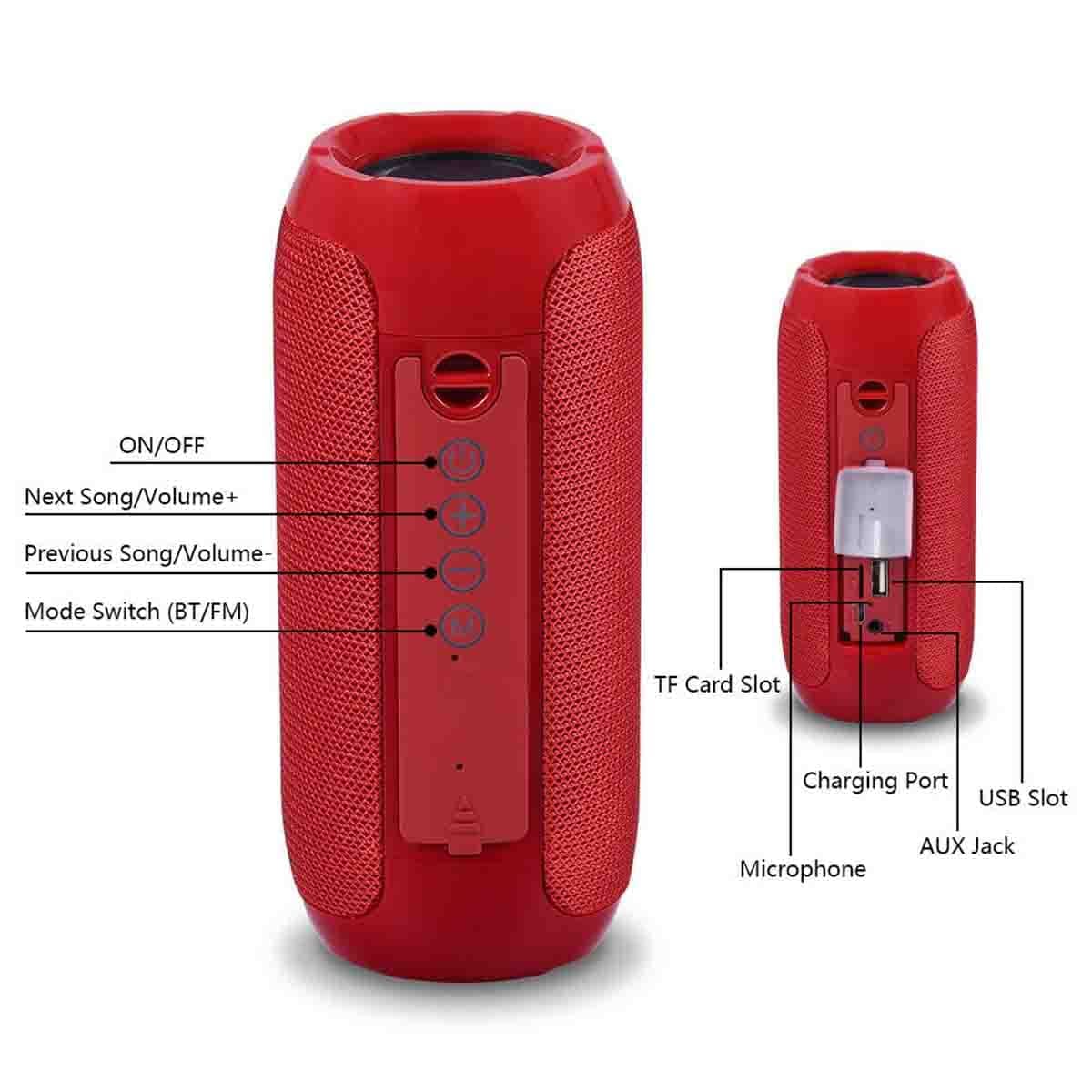 Charce mini 3+ portable rechargeable wireless speaker