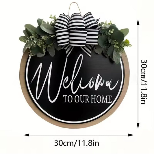 Welcome Door Hanging Sign